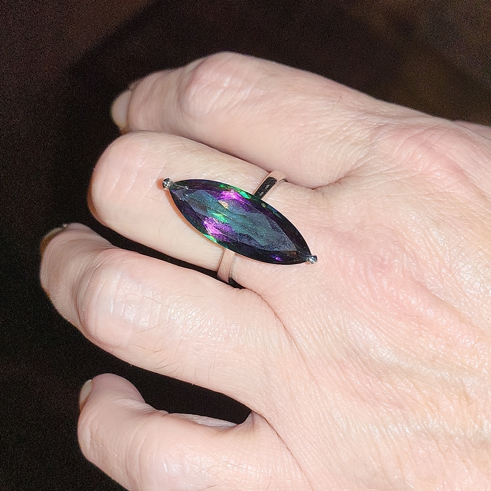 Gorgeous Marquise multicolor quartz - Picture 7 of 7